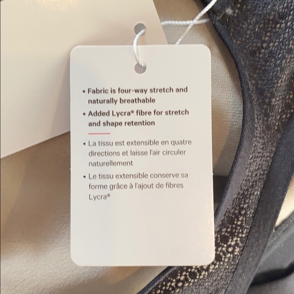 NEW! LULULEMON Awake to Lace bra BLACK 34 D - Picture 6 of 6